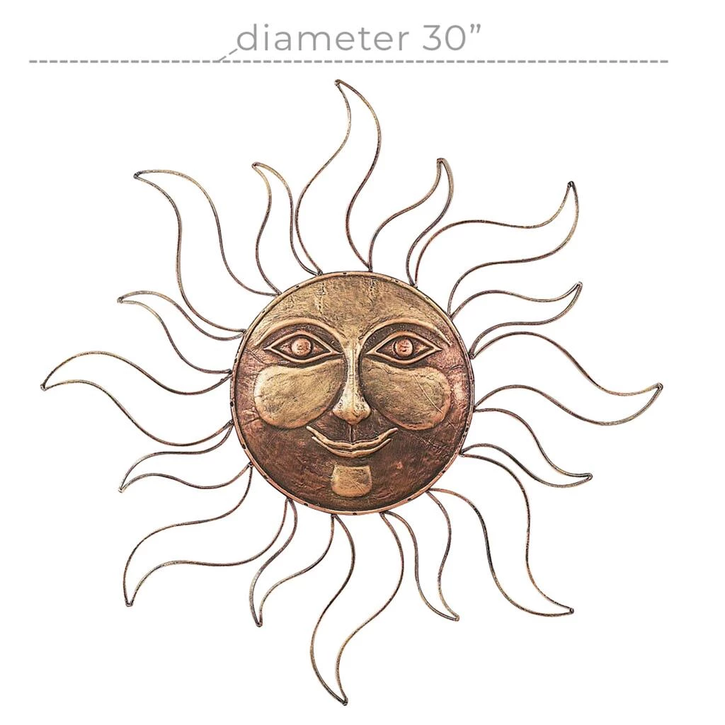 Top 10 π Copper Metal Eclectic Wall Decor, 30" by Ivory and Iris βοΈ 6 Top 10 π Copper Metal Eclectic Wall Decor, 30" by Ivory and Iris βοΈ - Image 6