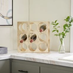 Discount β¨ Silver Aluminum Contemporary Wine Rack, 16" x 16" x 8" by Ivory and Iris π 11 Discount β¨ Silver Aluminum Contemporary Wine Rack, 16" x 16" x 8" by Ivory and Iris π -Cheap Ivory and Iris Store D509779S 6