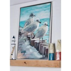Brand new π White Coastal Birds Canvas Wall Art, 47" x 36" by Ivory and Iris 𧨠15 Brand new π White Coastal Birds Canvas Wall Art, 47" x 36" by Ivory and Iris 𧨠-Cheap Ivory and Iris Store D509793S 8