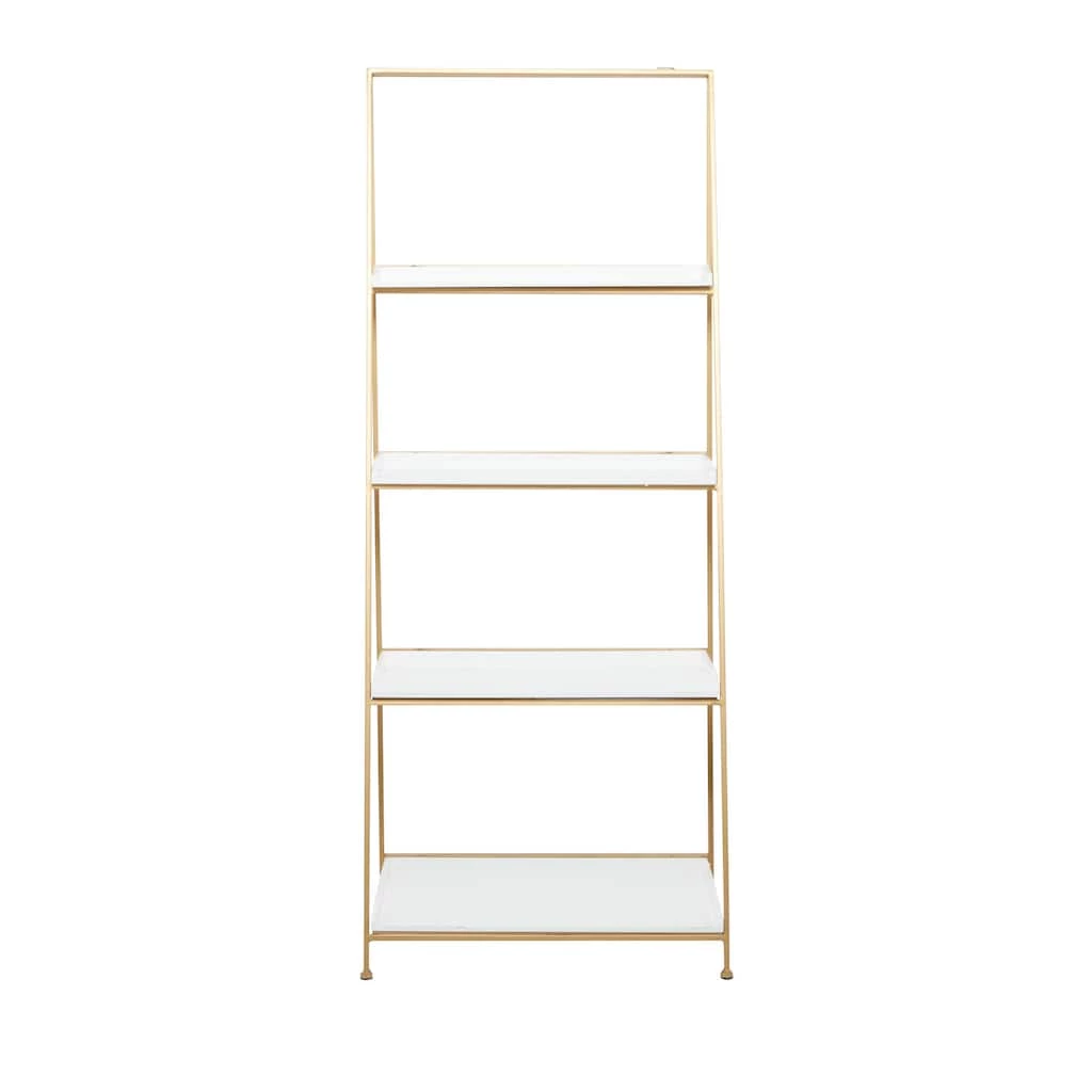 Brand new ❤️ Gold Iron Contemporary Shelving Unit, 24" x 24" x 16" by Ivory and Iris 🧨 3 Brand new ❤️ Gold Iron Contemporary Shelving Unit, 24" x 24" x 16" by Ivory and Iris 🧨 - Image 3