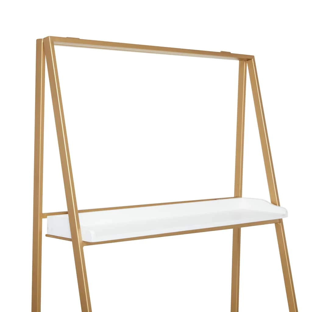 Brand new ❤️ Gold Iron Contemporary Shelving Unit, 24" x 24" x 16" by Ivory and Iris 🧨 5 Brand new ❤️ Gold Iron Contemporary Shelving Unit, 24" x 24" x 16" by Ivory and Iris 🧨 - Image 5