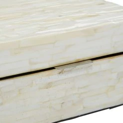 Top 10 🧨 White 👩 Mother of Pearl Coastal Box Set by Ivory and Iris 👏 -Cheap Ivory and Iris Store D510866S 5