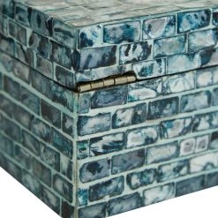 Wholesale ❤️ Blue 👩 Mother of Pearl Coastal Box Set by Ivory and Iris 👍 -Cheap Ivory and Iris Store D510867S 8