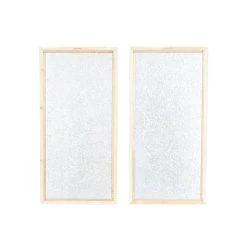 Top 10 ✨ Set of 2 White Wood Farmhouse Wall Decor, 16" x 32" by Ivory and Iris ❤️ -Cheap Ivory and Iris Store D510870S 5
