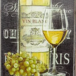 Best reviews of 🔥 Set of 2 Black Linen Traditional Wine Wall Art, 20" x 39" by Ivory and Iris ❤️ -Cheap Ivory and Iris Store D510873S 5