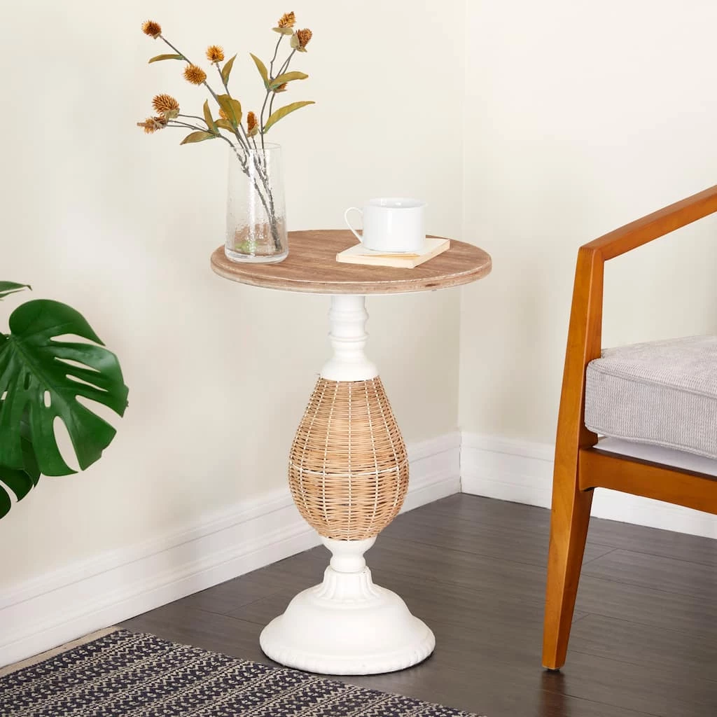 Coupon π₯° Brown Iron Farmhouse Accent Table 15" x 15" x 23" by Ivory and Iris π 8 Coupon π₯° Brown Iron Farmhouse Accent Table 15" x 15" x 23" by Ivory and Iris π - Image 8