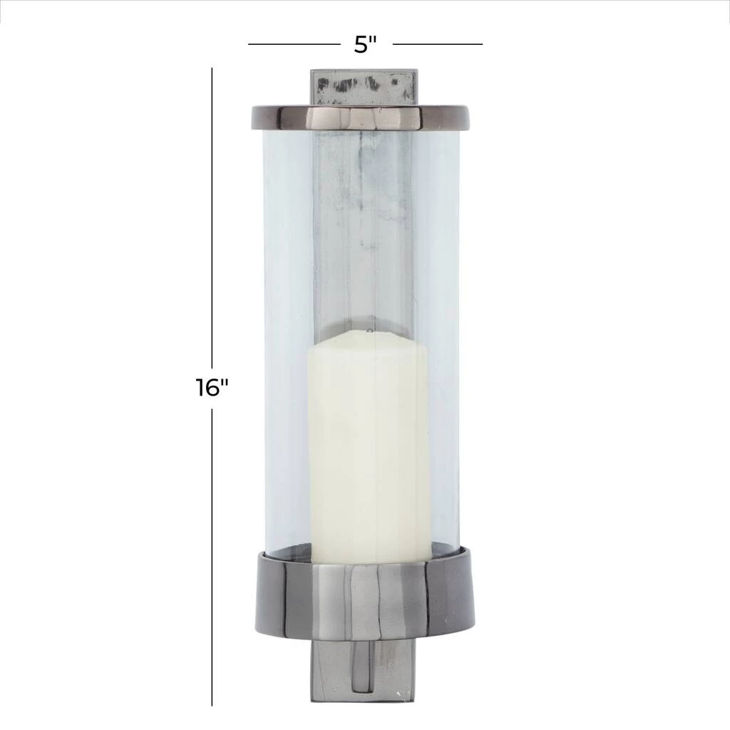 Wholesale ⌛ Grey Aluminum Contemporary Wall Sconce, 16" x 5" x 7" by Ivory and Iris ⭐ 6 Wholesale ⌛ Grey Aluminum Contemporary Wall Sconce, 16" x 5" x 7" by Ivory and Iris ⭐ - Image 6