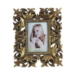 Promo ⭐ 2 Pack Gold Polystone Traditional 4" x 6" Frames by Ivory and Iris 🧨 -Cheap Ivory and Iris Store D510904S 3