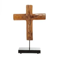 Discount 🎉 Brown Teak Wood Eclectic Style Table Decor 22" x 15" x 6" by Ivory and Iris ✔️ -Cheap Ivory and Iris Store D511224S 3