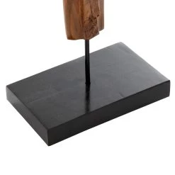 Discount 🎉 Brown Teak Wood Eclectic Style Table Decor 22" x 15" x 6" by Ivory and Iris ✔️ -Cheap Ivory and Iris Store D511224S 5