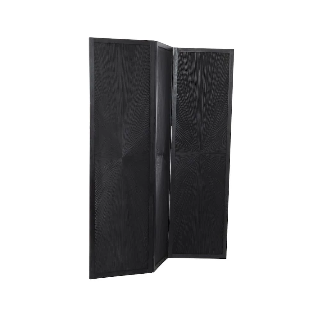 Brand new π Black Mango Wood Contemporary Room Divider Screen, 70" x 59" by Ivory and Iris π 2 Brand new π Black Mango Wood Contemporary Room Divider Screen, 70" x 59" by Ivory and Iris π - Image 2