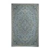 Cheap 🎁 Blue Wool Traditional Hand Tufted Rug by Ivory and Iris ⭐