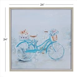 Deals 🥰 Blue Polystone French Country Framed Wall Art, 24" x 23" by Ivory and Iris ❤️ 12 Deals 🥰 Blue Polystone French Country Framed Wall Art, 24" x 23" by Ivory and Iris ❤️ -Cheap Ivory and Iris Store D511476S 6