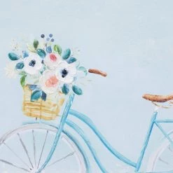 Budget 💯 Multi Polystone French Country Framed Wall Art, 25" x 25" by Ivory and Iris 🥰 -Cheap Ivory and Iris Store D511478S 3