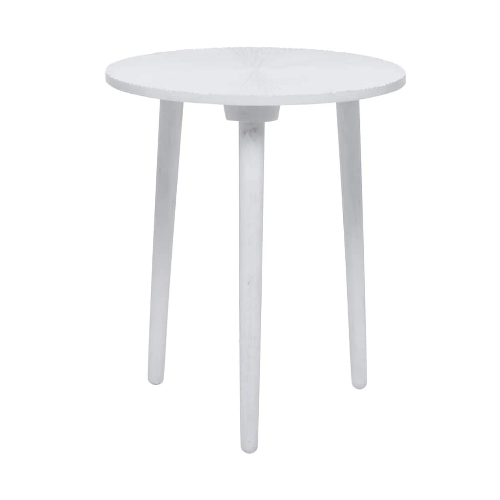 Best deal β€οΈ White Mango Wood Contemporary Accent Table, 21" x 18" x 17" by Ivory and Iris π 1 Best deal β€οΈ White Mango Wood Contemporary Accent Table, 21" x 18" x 17" by Ivory and Iris π