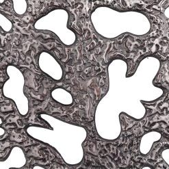 Coupon 🎉 Set of 3 Silver Aluminum Modern Wall Decor, 25" x 25" x 25" by Ivory and Iris 😍 -Cheap Ivory and Iris Store D511492S 3