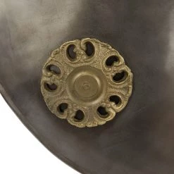 Discount 🔥 Grey Iron Vintage Wall Decor, 21" x 21" x 4" by Ivory and Iris 😍 -Cheap Ivory and Iris Store D511553S 3