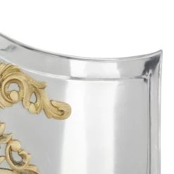 Brand new 🎁 Silver Iron Vintage Wall Decor, 21" x 21" x 5" by Ivory and Iris 💯 -Cheap Ivory and Iris Store D511554S 3