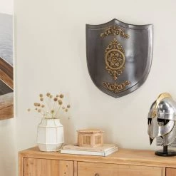 Coupon 🤩 Grey Iron Vintage Wall Decor, 21" x 21" x 4" by Ivory and Iris 😉 -Cheap Ivory and Iris Store D511555S 7