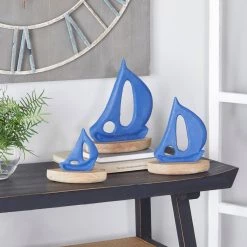 Budget β Set of 3 Blue Iron Coastal Sculpture, 8", 6", 11" by Ivory and Iris π 13 Budget β Set of 3 Blue Iron Coastal Sculpture, 8", 6", 11" by Ivory and Iris π -Cheap Ivory and Iris Store D511570S 7