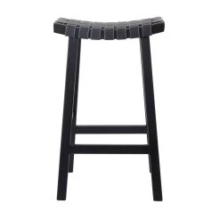 Outlet ❤️ Black Birch Rustic Bar Stool, 30" x 18" x 11" by Ivory and Iris 😉 -Cheap Ivory and Iris Store D511572S 5