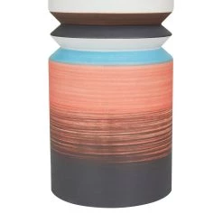 Best Sale ✨ Set of 2 Multi Stoneware Modern Vase, 14" x 5" x 5" by Ivory and Iris 🔥 -Cheap Ivory and Iris Store D514266S 4