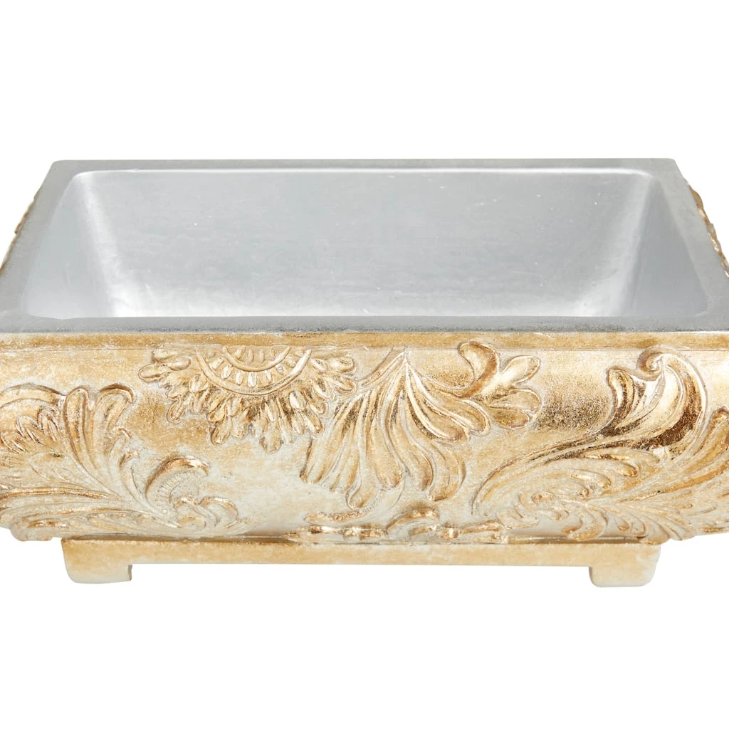 Best Pirce π 11" Gold Rectangular Traditional Decorative Jar by Ivory and Iris π 6 Best Pirce π 11" Gold Rectangular Traditional Decorative Jar by Ivory and Iris π - Image 6