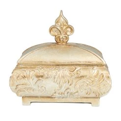 Best Pirce π 11" Gold Rectangular Traditional Decorative Jar by Ivory and Iris π 15 Best Pirce π 11" Gold Rectangular Traditional Decorative Jar by Ivory and Iris π -Cheap Ivory and Iris Store D609468S 7