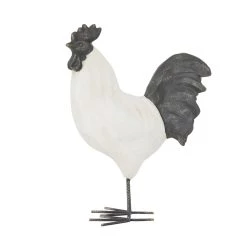 Deals 🛒 White Polystone French Country Garden Sculpture, 19" x 8" x 13" by Ivory and Iris 🔔
