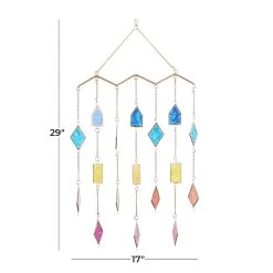 Discount π Multi Metal Contemporary Windchime, 29" x 17" x 2" by Ivory and Iris π 14 Discount π Multi Metal Contemporary Windchime, 29" x 17" x 2" by Ivory and Iris π -Cheap Ivory and Iris Store D610969S 7