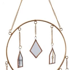 Brand new 🎉 Brass Metal Contemporary Windchime, 38" x 12" x 2" by Ivory and Iris 🌟 -Cheap Ivory and Iris Store D610970S 4
