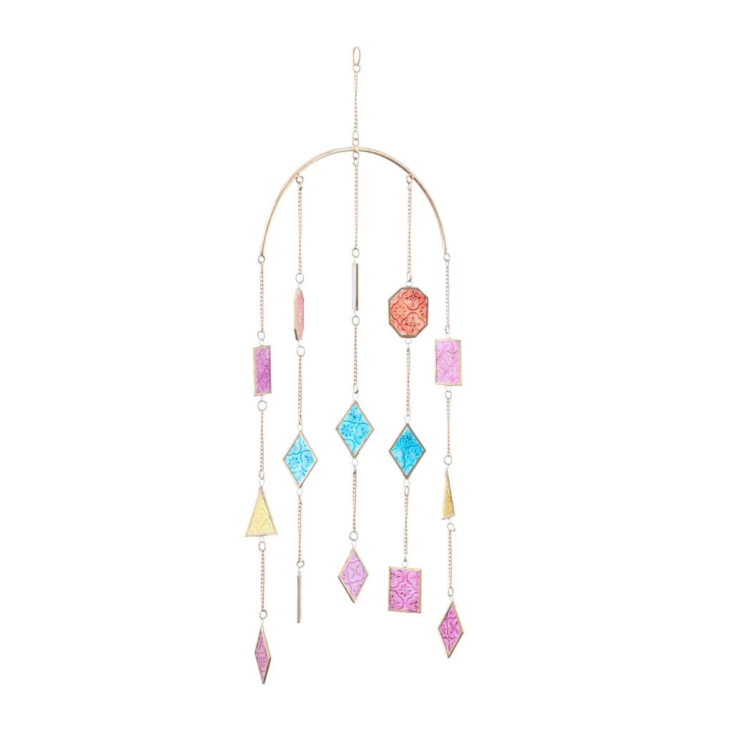 Buy β€οΈ Multi Metal Contemporary Windchime, 34" x 14" x 2" by Ivory and Iris π 2 Buy β€οΈ Multi Metal Contemporary Windchime, 34" x 14" x 2" by Ivory and Iris π - Image 2