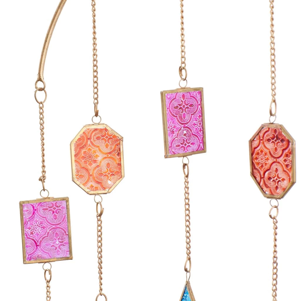 Buy β€οΈ Multi Metal Contemporary Windchime, 34" x 14" x 2" by Ivory and Iris π 5 Buy β€οΈ Multi Metal Contemporary Windchime, 34" x 14" x 2" by Ivory and Iris π - Image 5