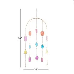 Buy β€οΈ Multi Metal Contemporary Windchime, 34" x 14" x 2" by Ivory and Iris π 14 Buy β€οΈ Multi Metal Contemporary Windchime, 34" x 14" x 2" by Ivory and Iris π -Cheap Ivory and Iris Store D610973S 7