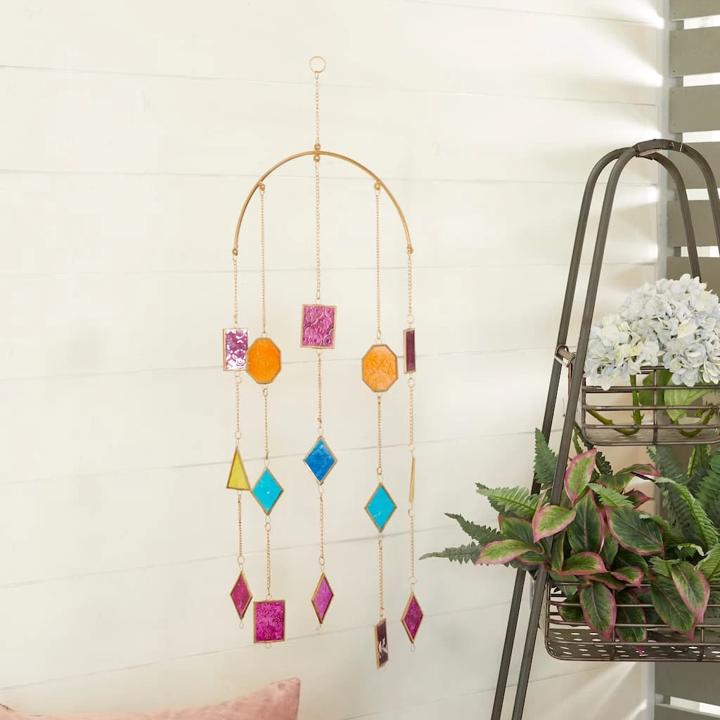 Buy β€οΈ Multi Metal Contemporary Windchime, 34" x 14" x 2" by Ivory and Iris π 8 Buy β€οΈ Multi Metal Contemporary Windchime, 34" x 14" x 2" by Ivory and Iris π - Image 8