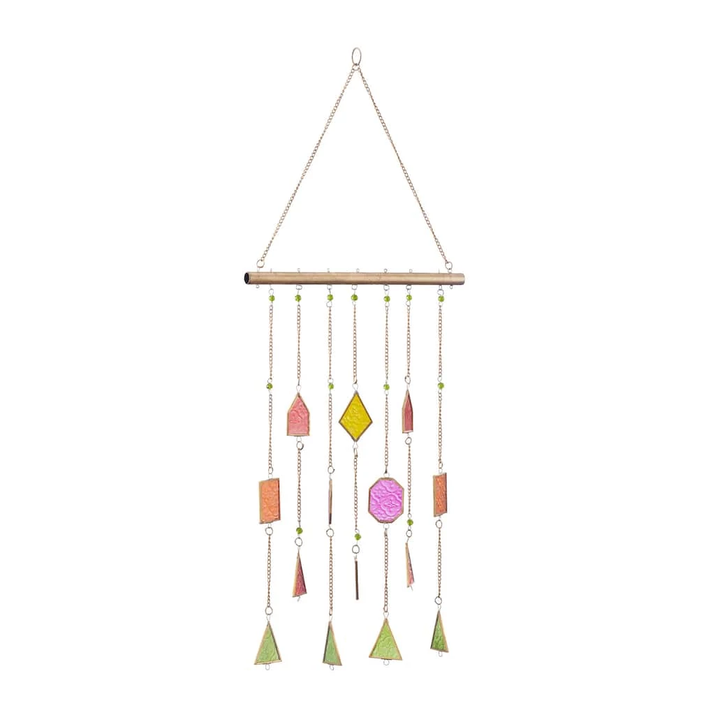 Brand new π₯° Multi Metal Contemporary Windchime, 37" x 15" x 2" by Ivory and Iris π 2 Brand new π₯° Multi Metal Contemporary Windchime, 37" x 15" x 2" by Ivory and Iris π - Image 2