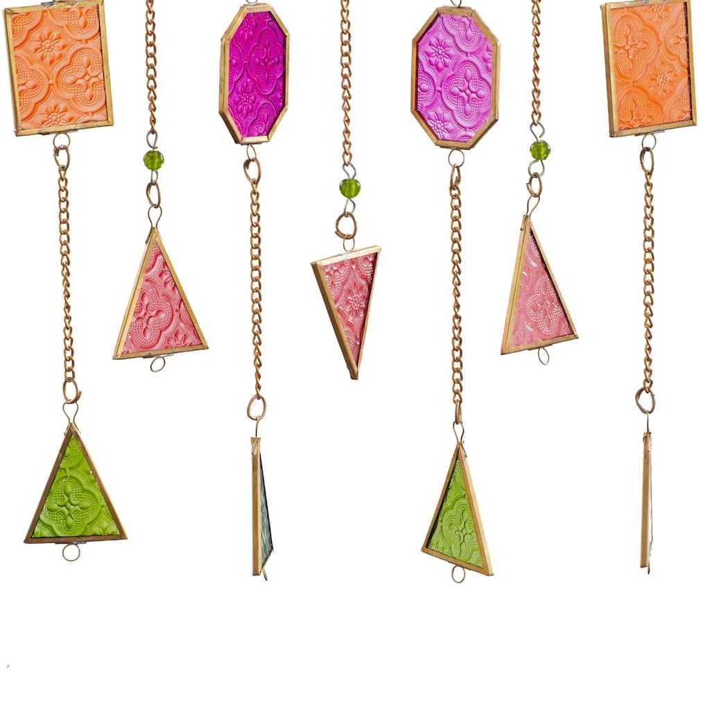 Brand new π₯° Multi Metal Contemporary Windchime, 37" x 15" x 2" by Ivory and Iris π 4 Brand new π₯° Multi Metal Contemporary Windchime, 37" x 15" x 2" by Ivory and Iris π - Image 4