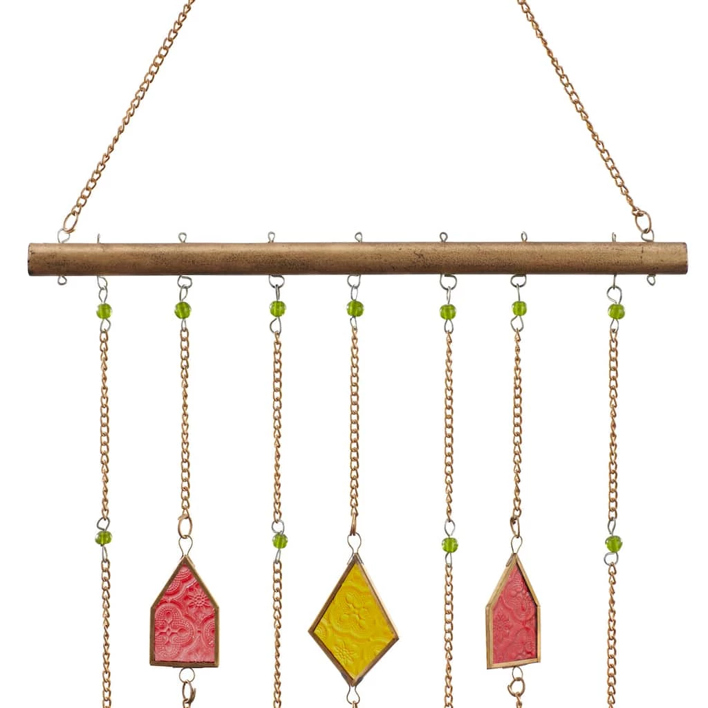 Brand new π₯° Multi Metal Contemporary Windchime, 37" x 15" x 2" by Ivory and Iris π 5 Brand new π₯° Multi Metal Contemporary Windchime, 37" x 15" x 2" by Ivory and Iris π - Image 5