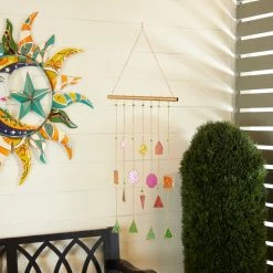 Brand new π₯° Multi Metal Contemporary Windchime, 37" x 15" x 2" by Ivory and Iris π 15 Brand new π₯° Multi Metal Contemporary Windchime, 37" x 15" x 2" by Ivory and Iris π -Cheap Ivory and Iris Store D610974S 8