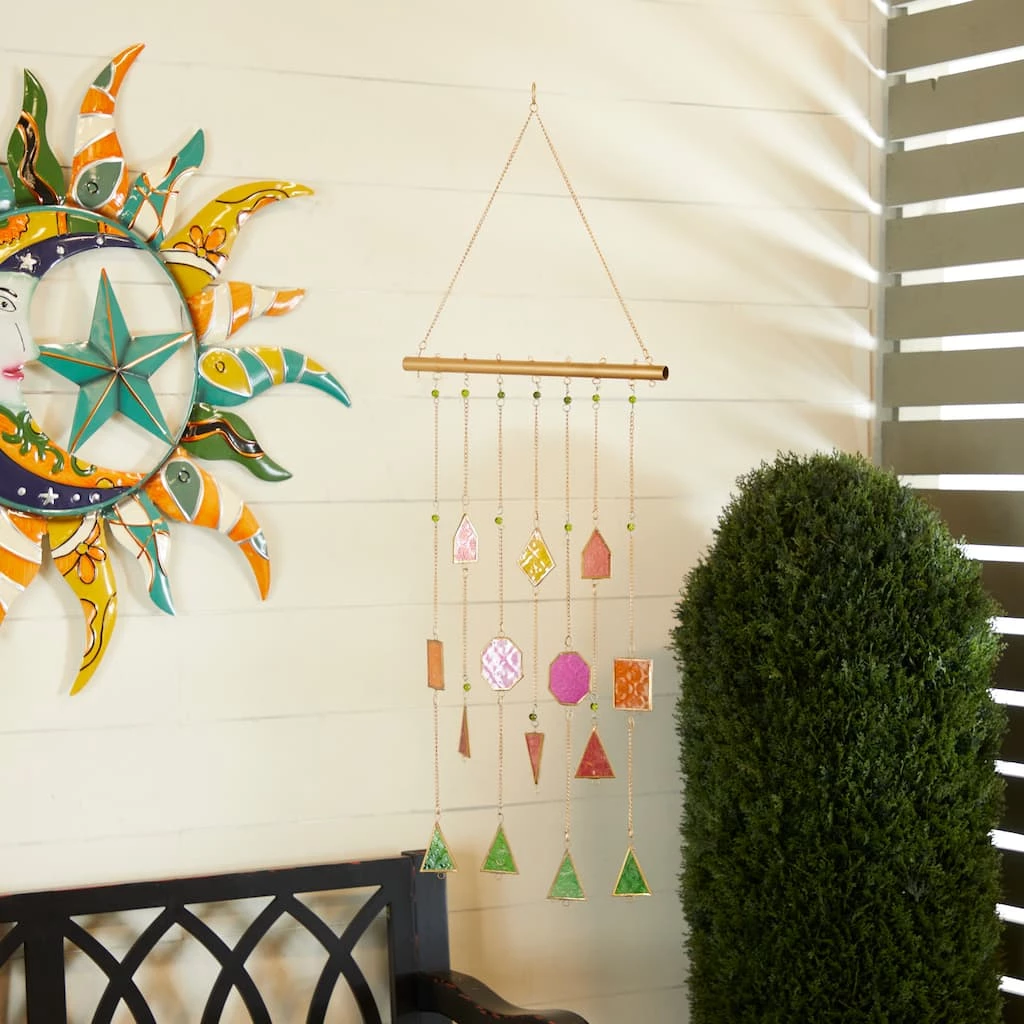 Brand new π₯° Multi Metal Contemporary Windchime, 37" x 15" x 2" by Ivory and Iris π 8 Brand new π₯° Multi Metal Contemporary Windchime, 37" x 15" x 2" by Ivory and Iris π - Image 8