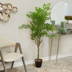 Flash Sale π 61" Green Vinyl Contemporary Potted Artificial Tree by Ivory and Iris π€© 15 Flash Sale π 61" Green Vinyl Contemporary Potted Artificial Tree by Ivory and Iris π€© -Cheap Ivory and Iris Store D611179S 8