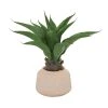 Wholesale 🛒 2ft. Potted Pink Plastic Modern Aloe Artificial Foliage by Ivory and Iris 🔥