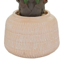 Wholesale 🛒 2ft. Potted Pink Plastic Modern Aloe Artificial Foliage by Ivory and Iris 🔥 -Cheap Ivory and Iris Store D611183S 3