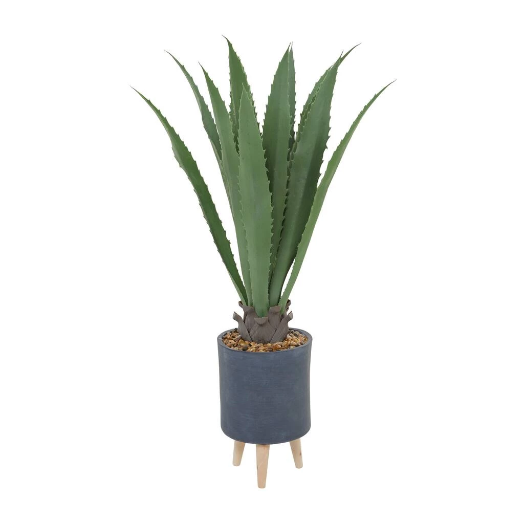 Best deal βοΈ 2ft. Modern Style Aloe Vera Artificial Foliage in Blue Pot by Ivory and Iris π 2 Best deal βοΈ 2ft. Modern Style Aloe Vera Artificial Foliage in Blue Pot by Ivory and Iris π - Image 2