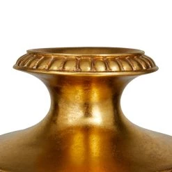 Brand new 𧨠Gold Polystone Traditional Vase, 8" x 8" x 8" by Ivory and Iris β 12 Brand new 𧨠Gold Polystone Traditional Vase, 8" x 8" x 8" by Ivory and Iris β -Cheap Ivory and Iris Store D611368S 4