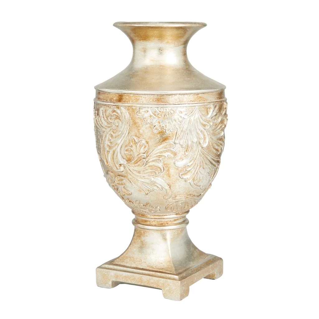 Brand new π Gold Polystone Traditional Vase, 7" x 7" x 7" by Ivory and Iris π₯ 2 Brand new π Gold Polystone Traditional Vase, 7" x 7" x 7" by Ivory and Iris π₯ - Image 2