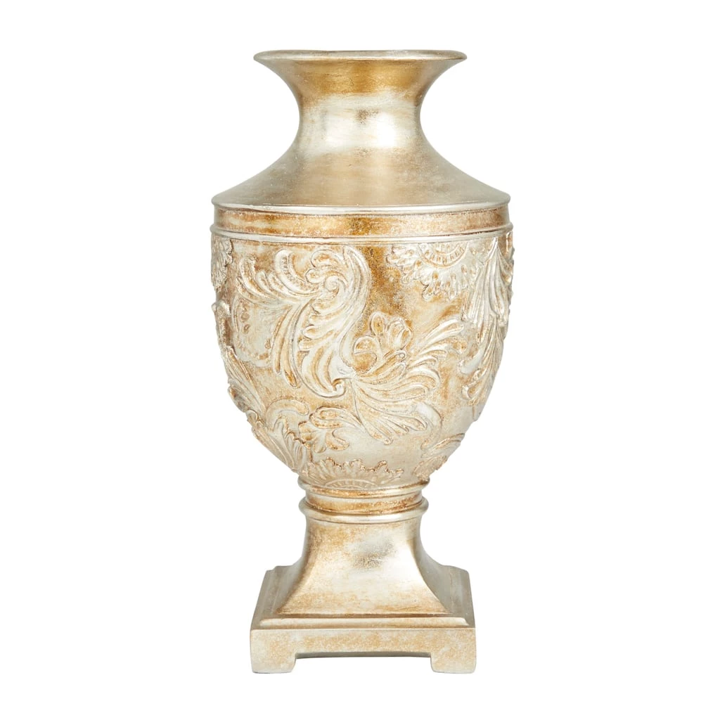 Brand new π Gold Polystone Traditional Vase, 7" x 7" x 7" by Ivory and Iris π₯ 6 Brand new π Gold Polystone Traditional Vase, 7" x 7" x 7" by Ivory and Iris π₯ - Image 6
