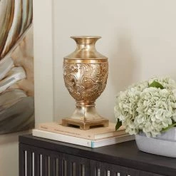 Brand new π Gold Polystone Traditional Vase, 7" x 7" x 7" by Ivory and Iris π₯ 15 Brand new π Gold Polystone Traditional Vase, 7" x 7" x 7" by Ivory and Iris π₯ -Cheap Ivory and Iris Store D611374S 8
