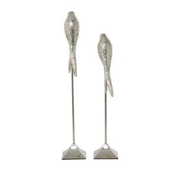 Best Sale π₯ Silver Aluminum Eclectic Bird Sculpture, Set of 2" 35", 29" by Ivory and Iris β€οΈ 9 Best Sale π₯ Silver Aluminum Eclectic Bird Sculpture, Set of 2" 35", 29" by Ivory and Iris β€οΈ -Cheap Ivory and Iris Store D611541S 4