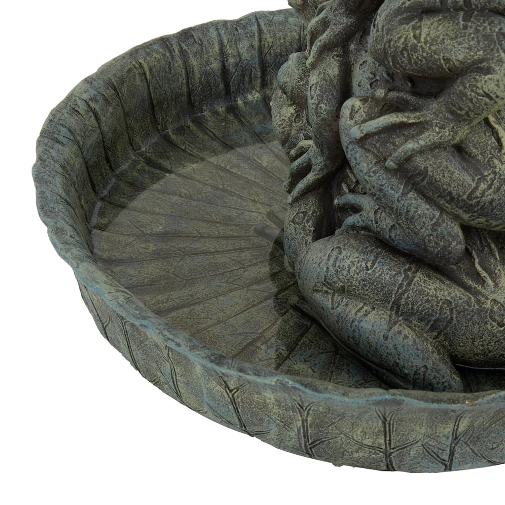 Cheap π Green Resin Rustic Fountain, 19" x 20" x 19" by Ivory and Iris π 4 Cheap π Green Resin Rustic Fountain, 19" x 20" x 19" by Ivory and Iris π - Image 4